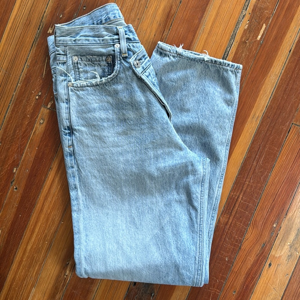 Agolde Light Blue denim Jeans - Picture 6 of 6